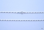 Preview: Silberkette/Collier gedrehte Venezianer-925 Sterling-Silber-45cm
