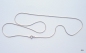 Preview: Schlangenkette/Silberkette/Collier-925 Sterling Silber Rhodiniert-50cm