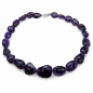 Preview: Edelstein-Collier Amethyst/480 Karat-925 Sterling Silber