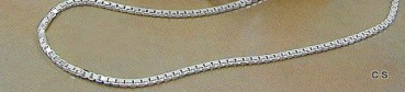 Silberkette/Collier Venezianer-925 Sterling-Silber-45cm