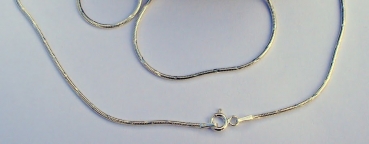 Schlangenkette/Silberkette/Collier-925 Sterling Silber-60cm