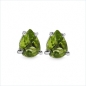 Preview: Ohrstecker Peridot 925 Sterl.Silb.-Rhodiniert-1,50 Karat