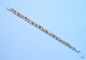 Preview: 4-reihiges Zopf-Armband geflochten-925 Sterling Silber-Gelbgold-Rotgold