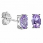 Preview: SET-3 Paar Ohrringe/Ohrstecker aussuchen zum Preis von 2 Paar-Amethyst,Blautop....