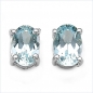 Preview: SET-3 Paar Ohrringe/Ohrstecker aussuchen zum Preis von 2 Paar-Amethyst,Blautop....