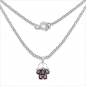 Preview: Collier/Kette mit Anhänger Granat-Blüte 2,25 Karat
