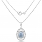 Preview: Collier/Kette mit großem Pinfire-Opal/Welo-Opal-Anhänger-4,85 Karat