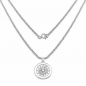 Preview: Collier/Halskette 925-Sterling Silber mit Sonne-Anhänger/Zirkonia 1,10 Karat