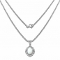 Preview: Collier/Kette mit großem Milch-Opal/Weißtopas-Anhänger-6,32 Karat