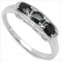 Preview: Edler Saphir-Ring-925 St.Silber Rhodiniert-0,75 Karat