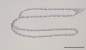Preview: Silberkette/Collier gedrehte Panzer-925 Sterling-Silber-Rhodiniert-55cm