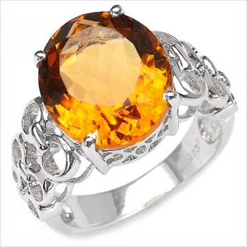 Königlicher Amethyst-Ring-925/Silber-Rhodin.-6,20 Karat