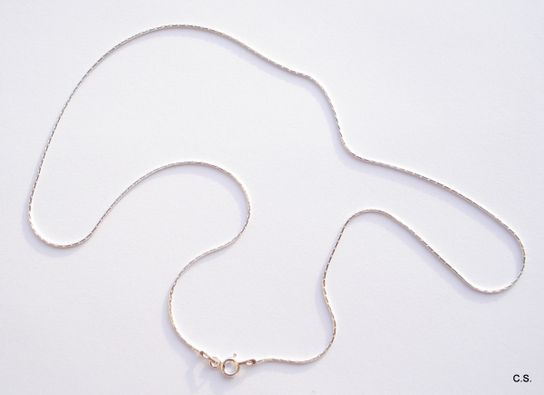 Cardano-Silberkette/Collier-925 Sterling Silber-50cm