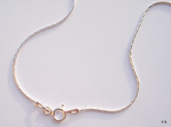 Cardano-Silberkette/Collier-925 Sterling Silber-50cm
