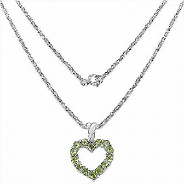 Collier/Kette Anhänger mit 14 Blautopas-925 Silber-Rhodiniert 1,00 Karat