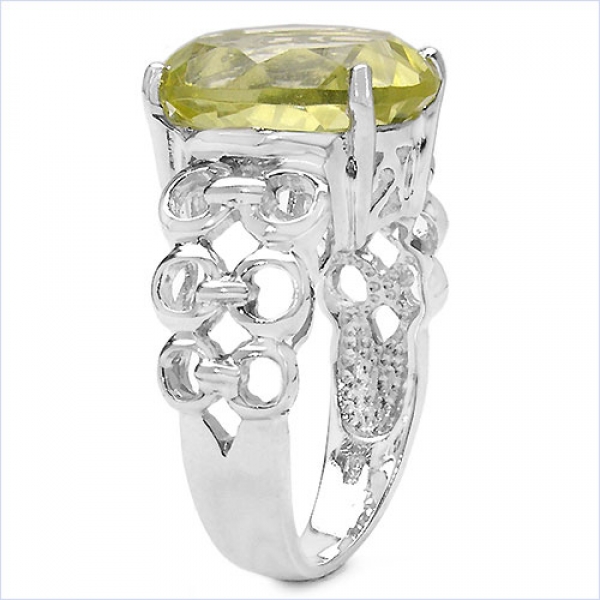 Königlicher Amethyst-Ring-925/Silber-Rhodin.-6,20 Karat