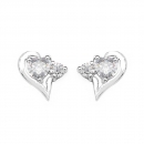 Ohrringe-Ohrstecker-weisse-Zirkonia-Herzen-Sterling-Silber-Rhodiniert-1-12-Karat